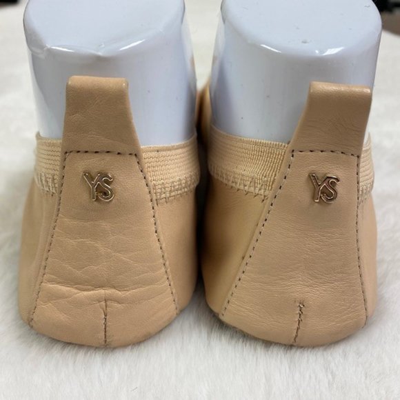 Yosi Samra Samara Foldable Ballet Flat in Ballet Pink Leather, size 7 - Picture 5 of 9